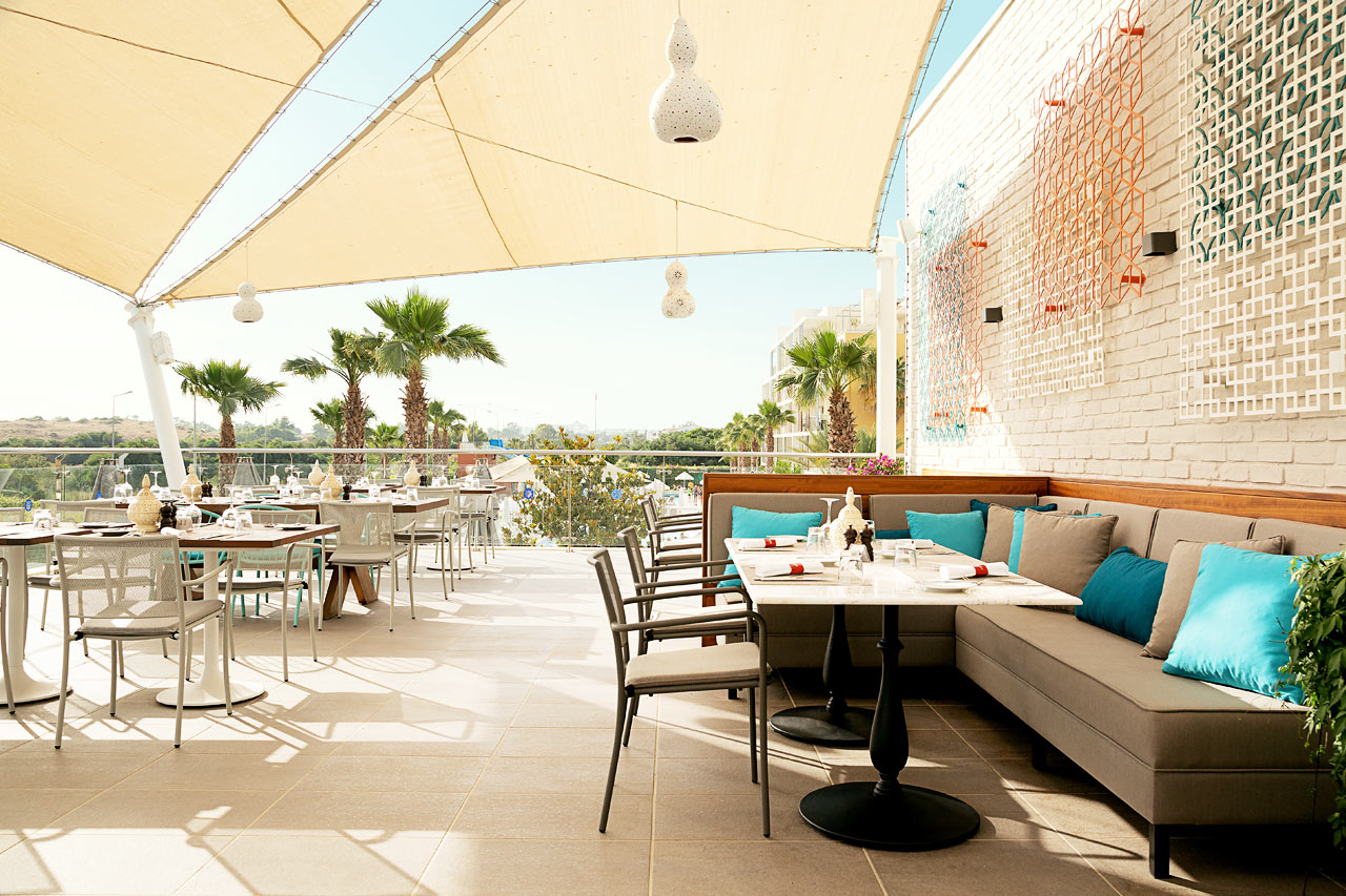 Fino Restaurant & Grill på tagterrassen