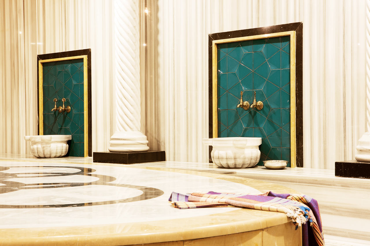 Nyd en skøn behandling i hotellets hamam