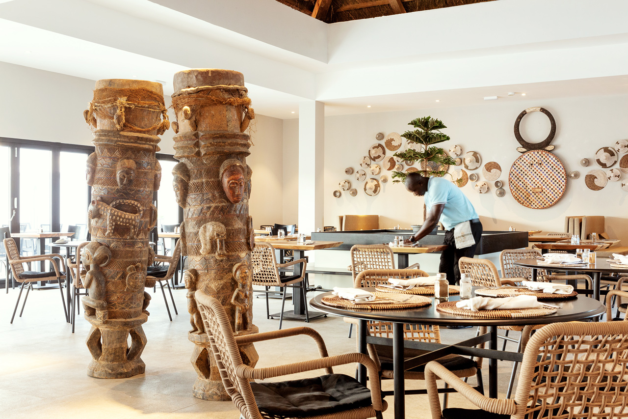 Buffetrestauranten på Sunprime Tamala Beach