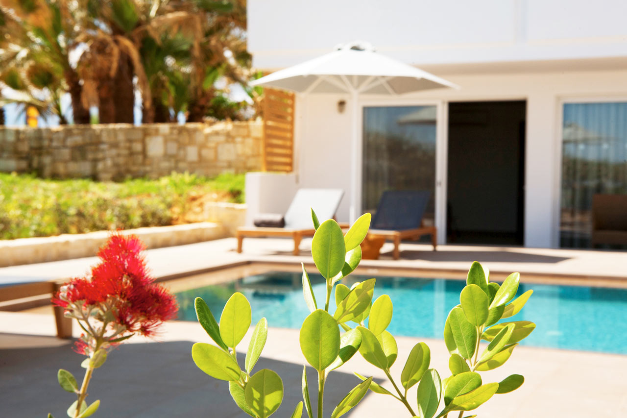 Classic Suite med terrasse og direkte pooladgang