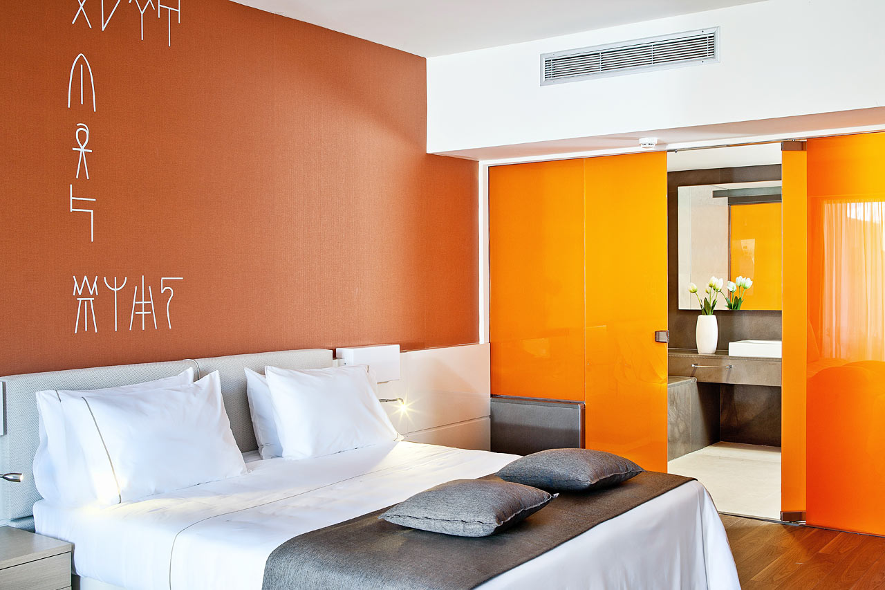 Suite med to rum og privat pool