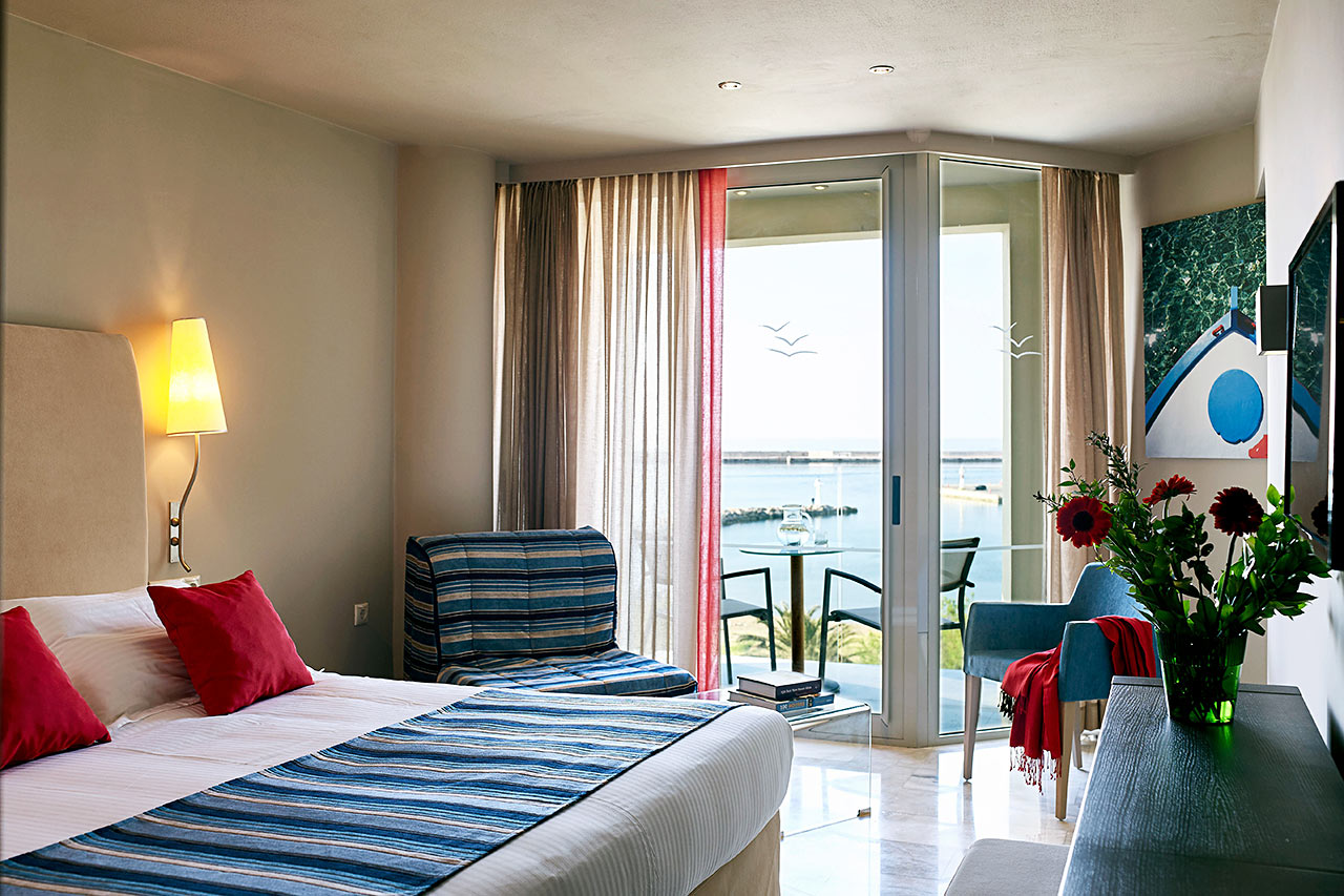 Juniorsuite med havudsigt