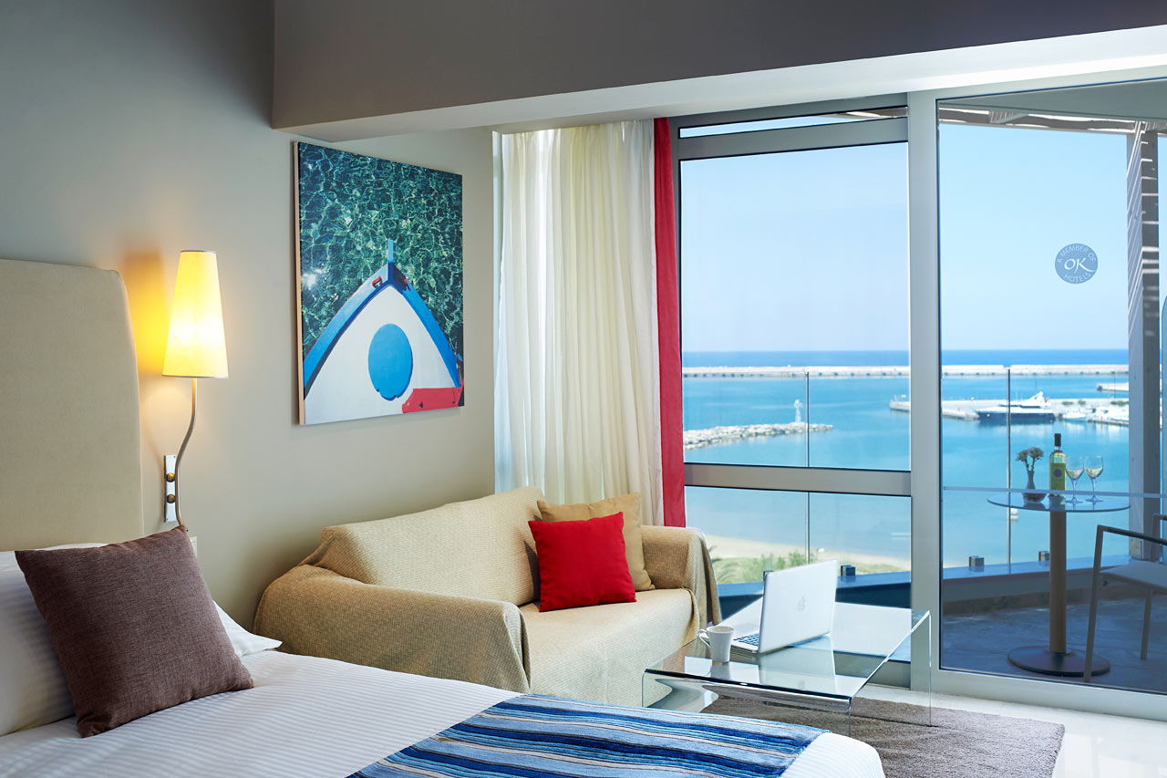 Juniorsuite med havudsigt