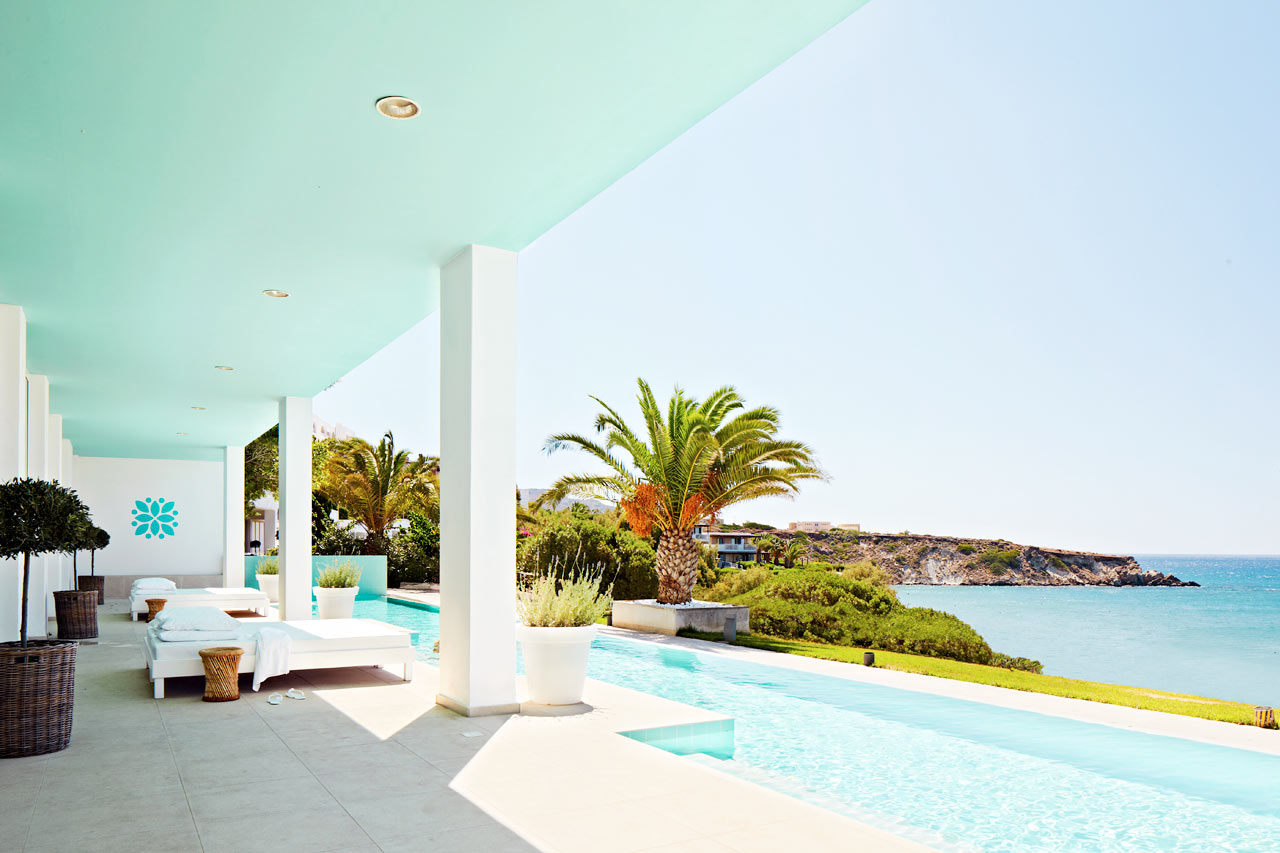 Beach Club Spa Pool - her kan du slappe af efter din spa-behandling
