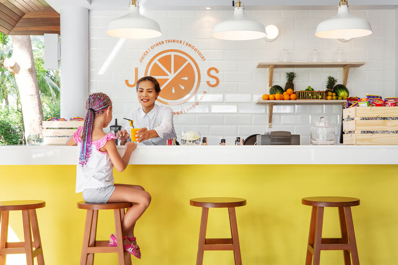 J.O.S serverer bl.a. juice, smoothies, kaffe og crepes