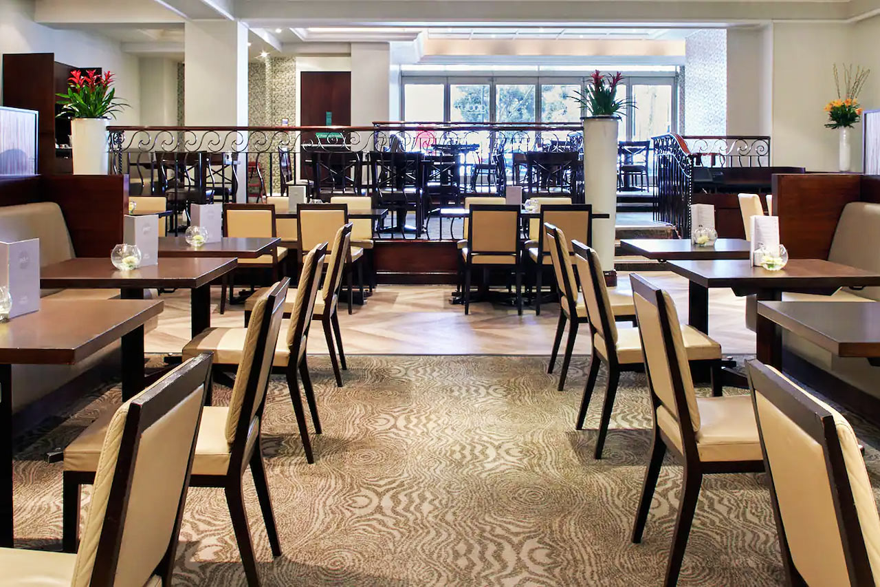A la carte-restauranten med britiske retter
