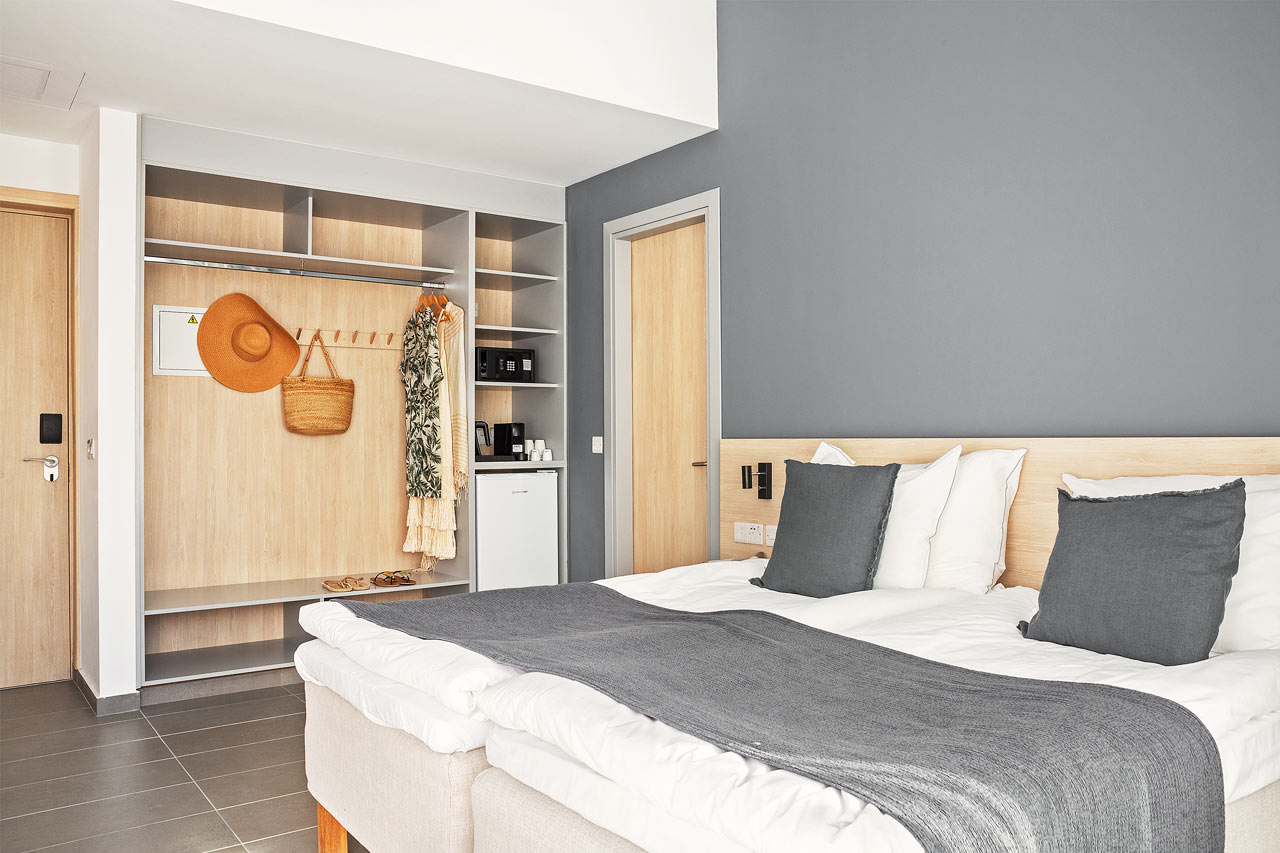 Dobbeltværelse Classic Room med balkon mod omgivelserne