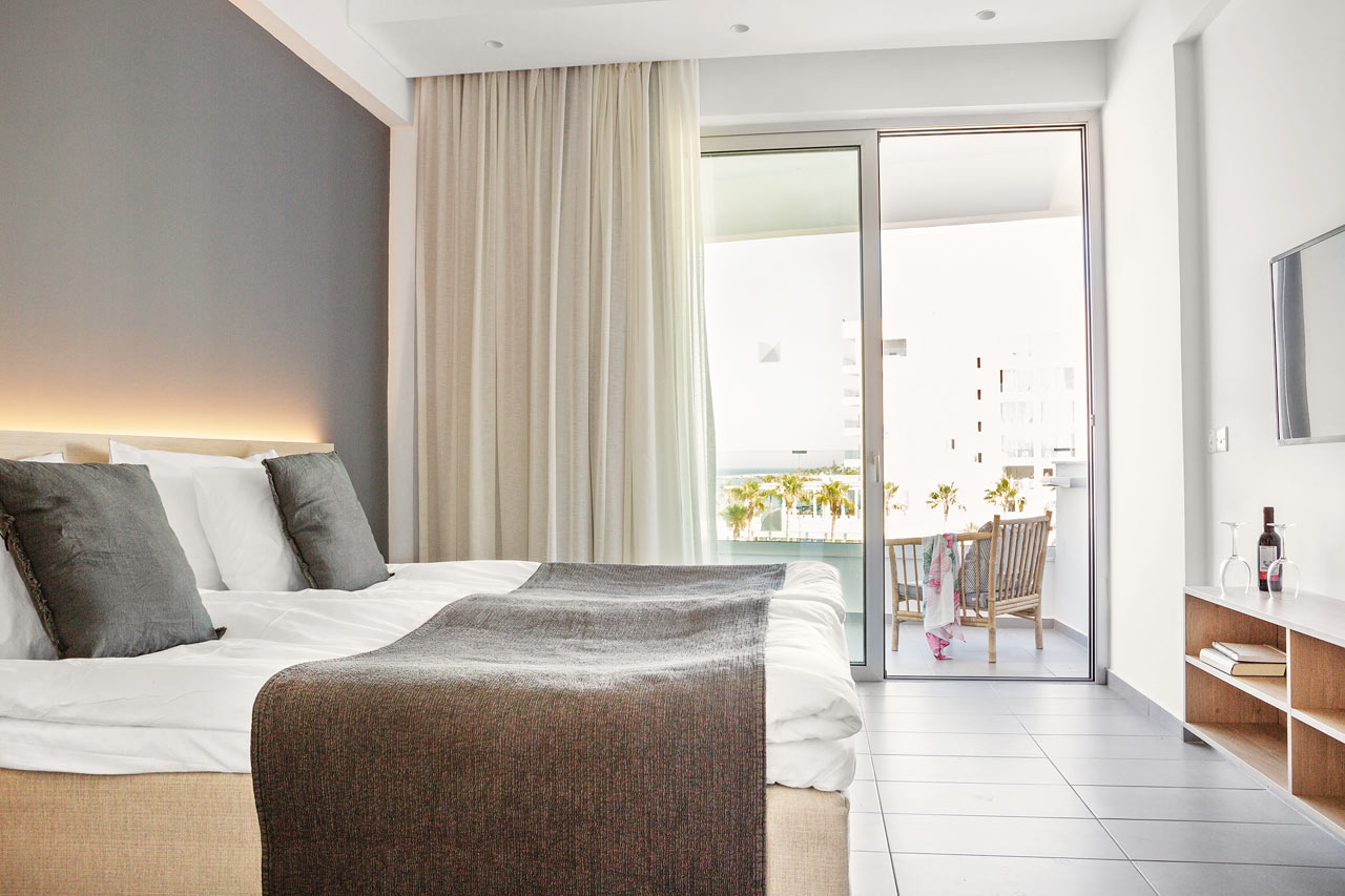 Dobbeltværelse Classic Room med balkon mod havet