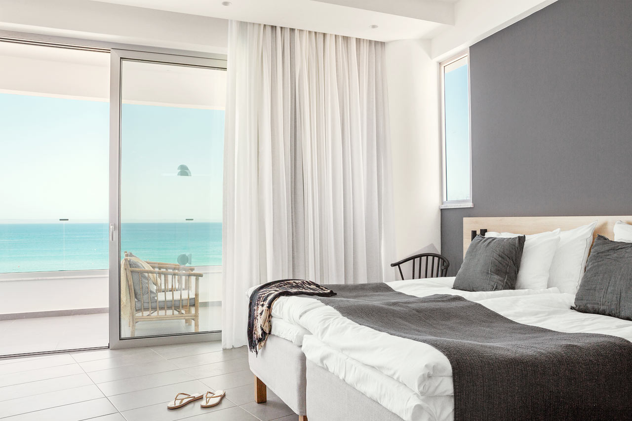 1-værelses Prime Lounge Suite med stor balkon med havudsigt
