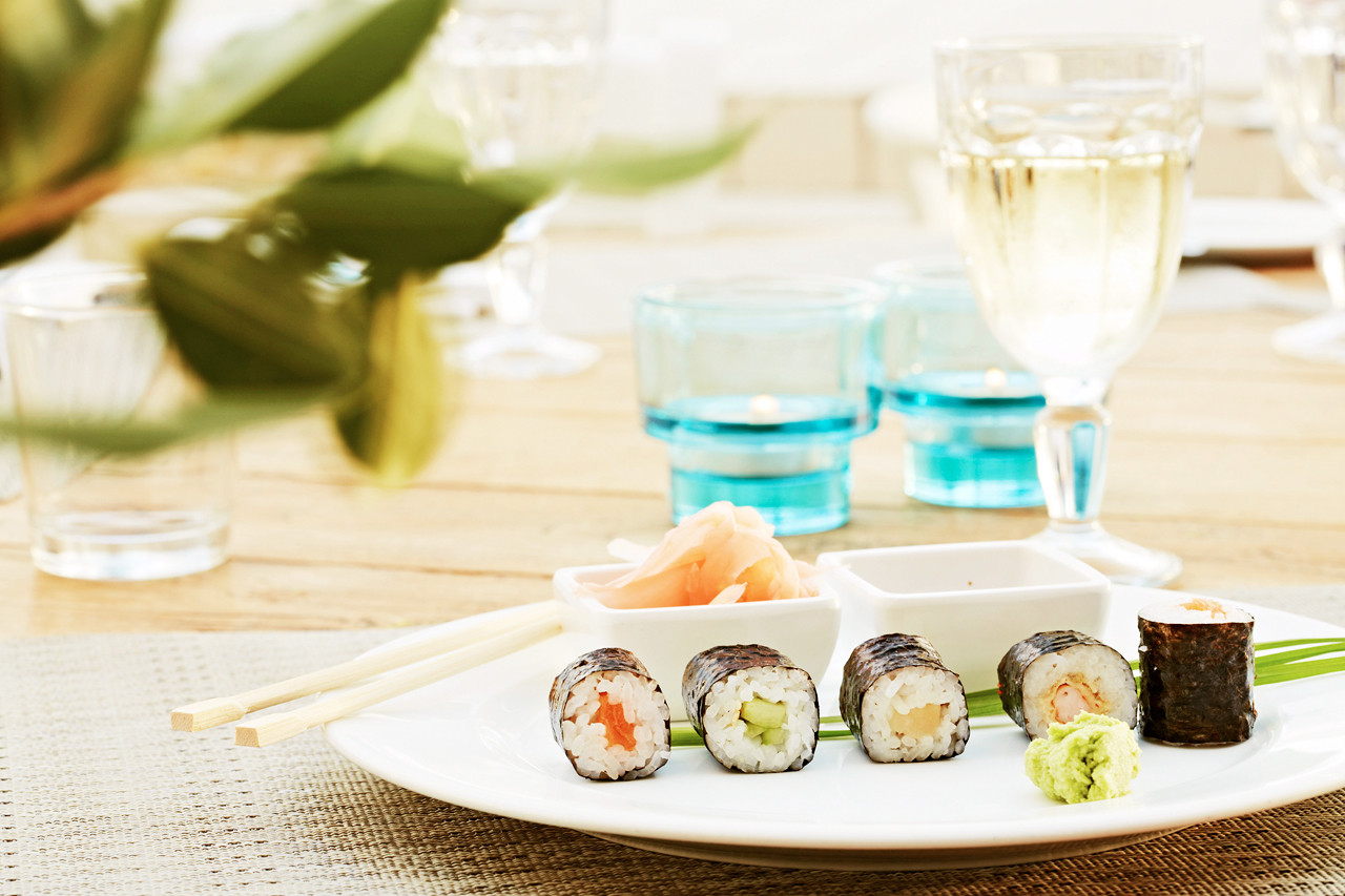En aften om ugen kan du nyde asiatiske retter i buffetrestauranten