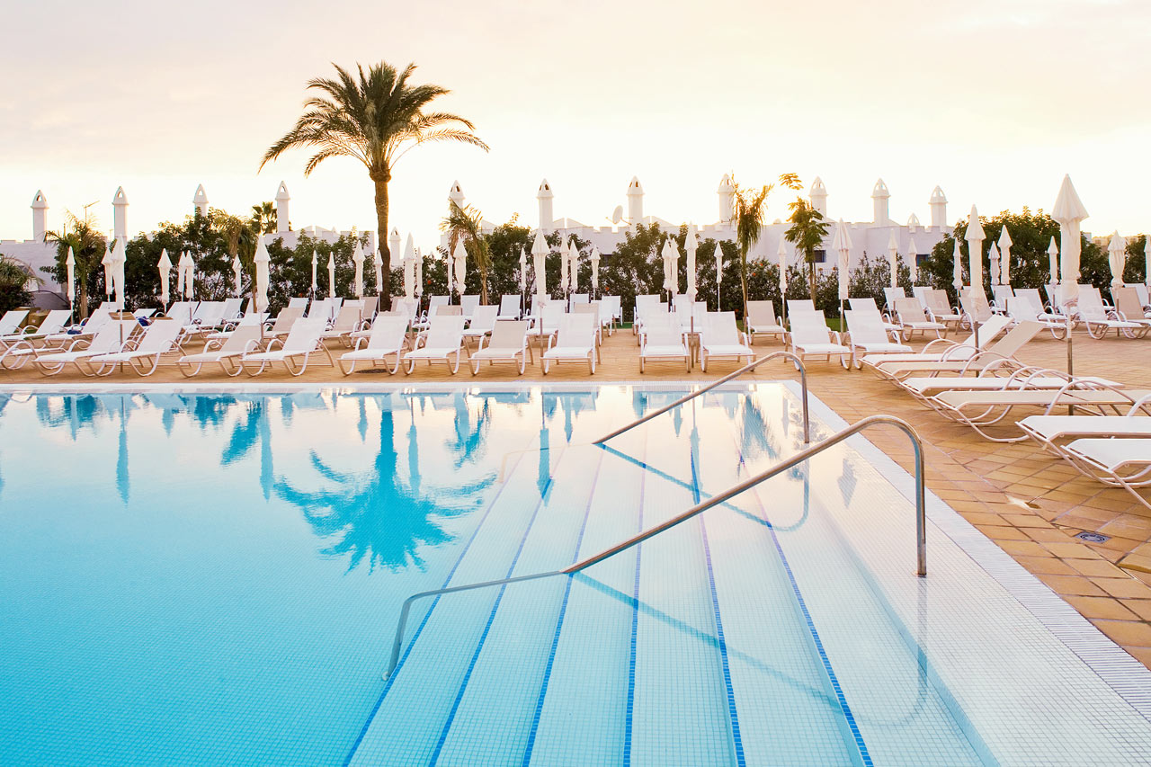 Hotellets dejlige poolområde