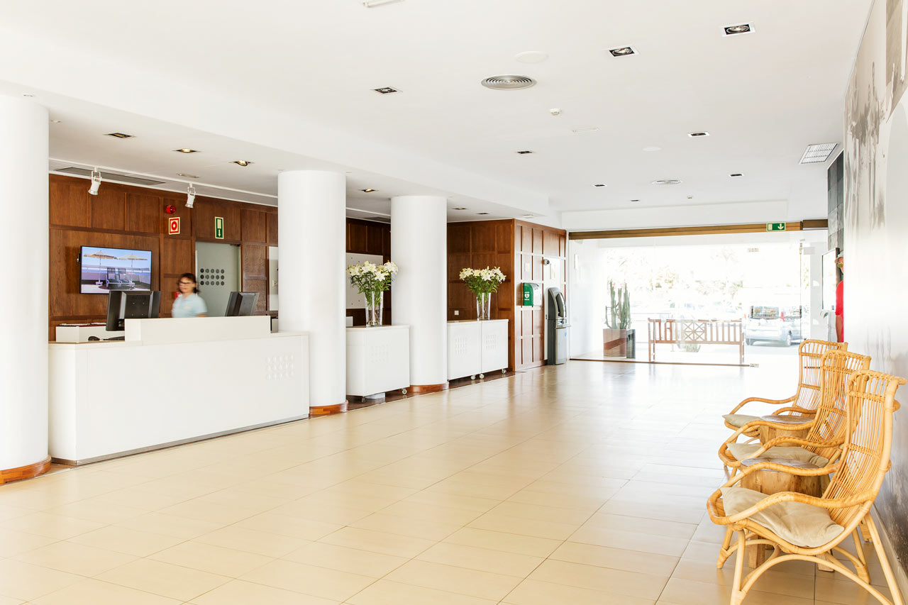 Hotellets reception