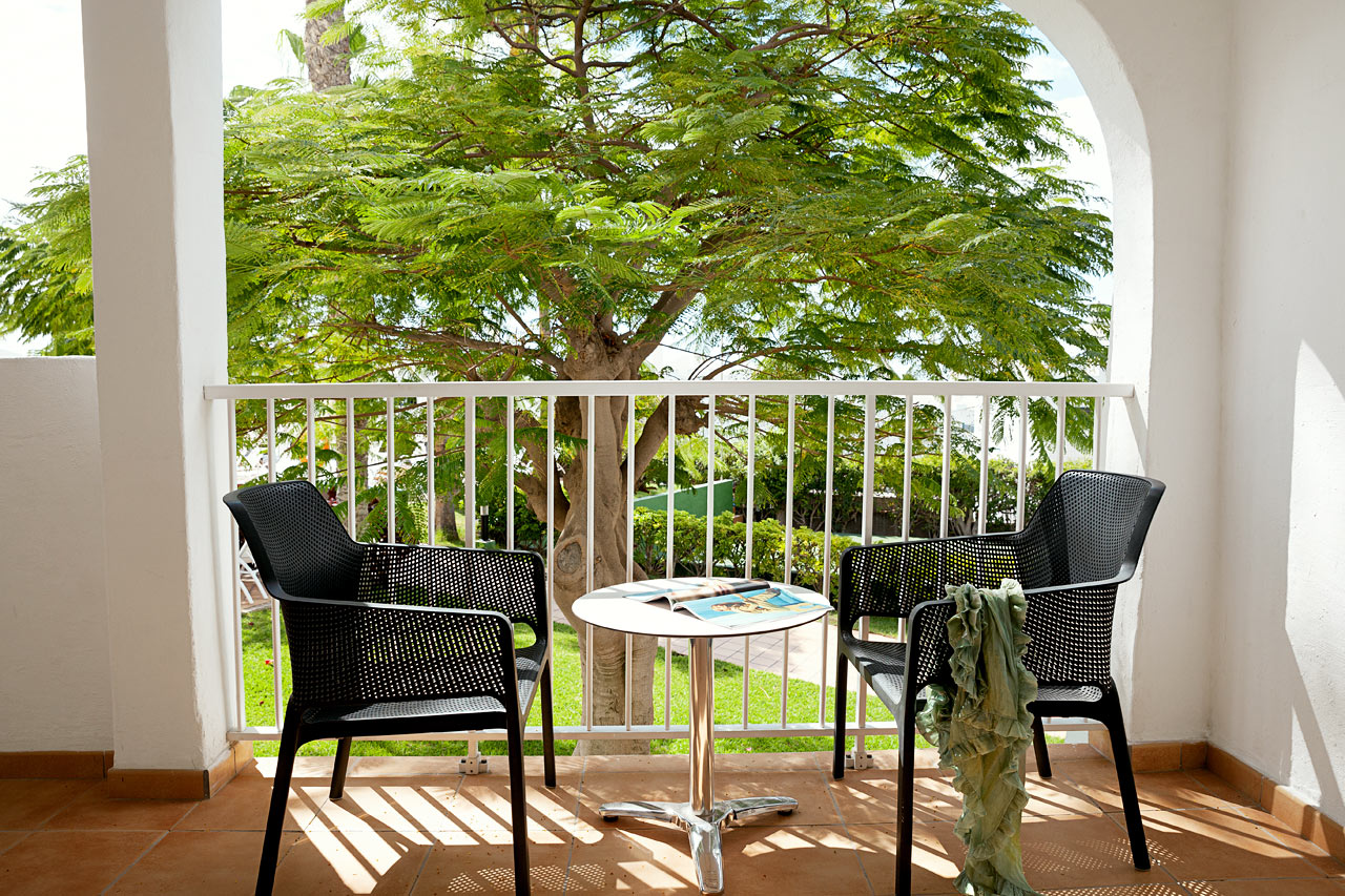 Junior Suite med balkon mod omgivelserne