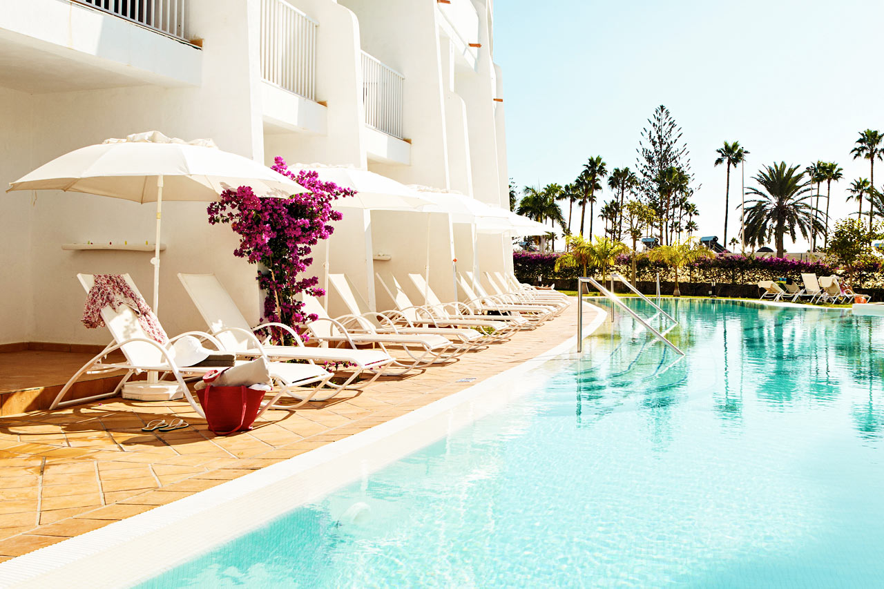 Classic Pool Suite med direkte pooladgang