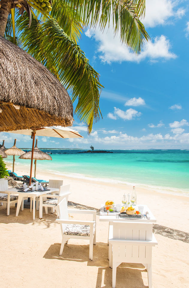 A la carte-restaurant ved stranden