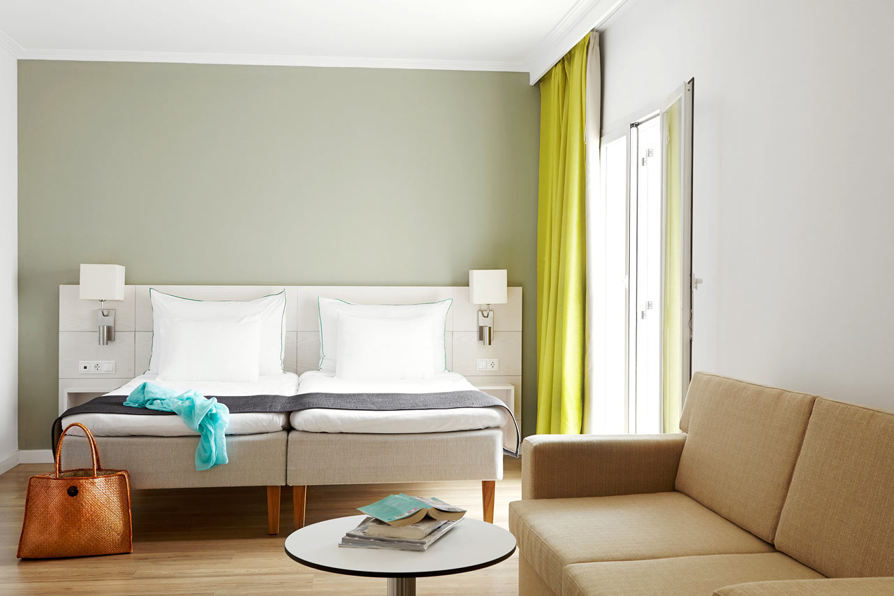 Classic Suite med balkon mod omgivelserne/gaden
