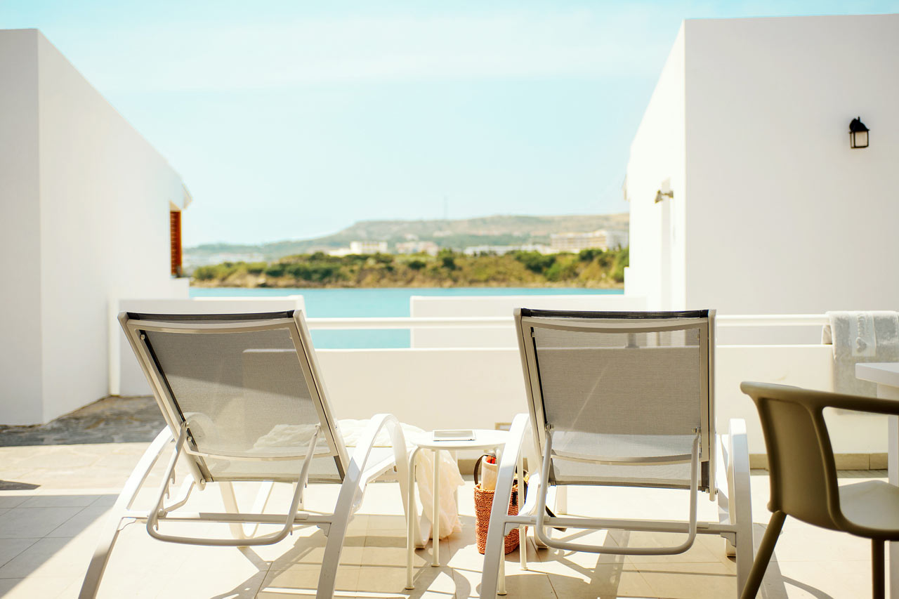 3-værelses Royal Lounge Suite med stor terrasse i Poseidon