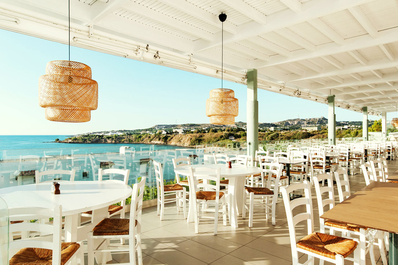 Buffetrestauranten i Helios