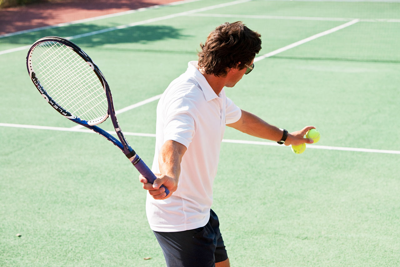 Sunwing Kallithea Beach har flere tennisbaner