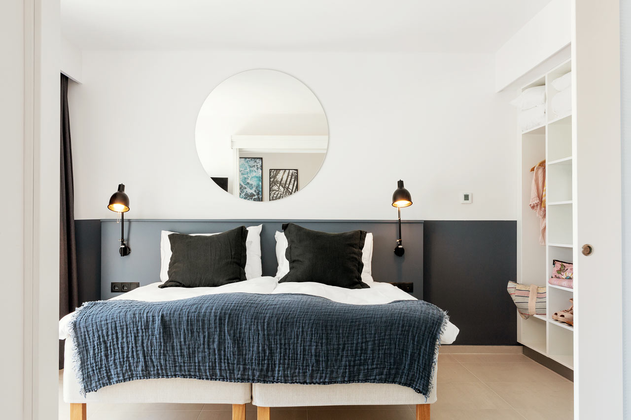 2-værelses Family-lejlighed med stor balkon mod omgivelserne i Athena
