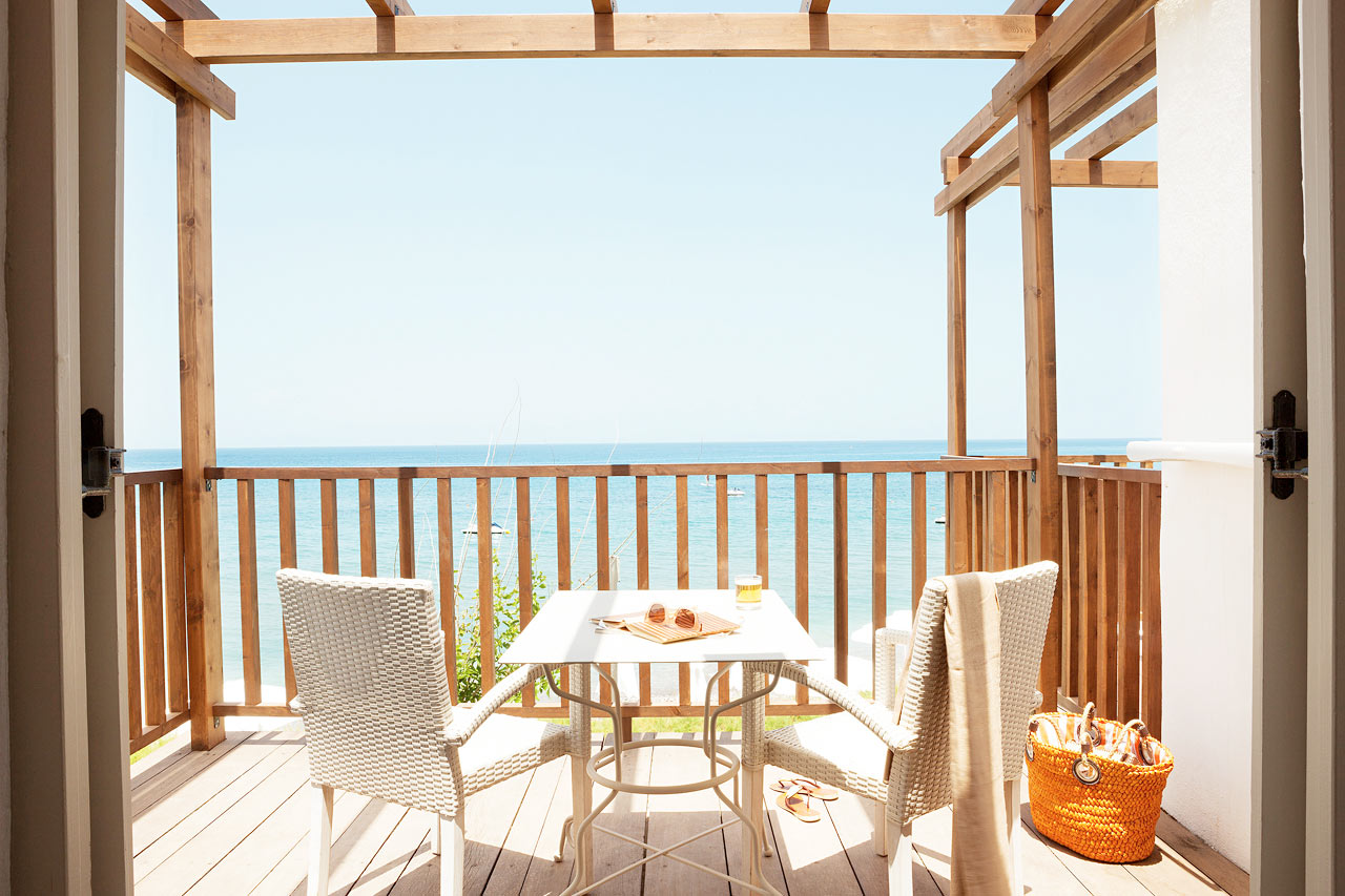 Junior Suite med balkon med havudsigt
