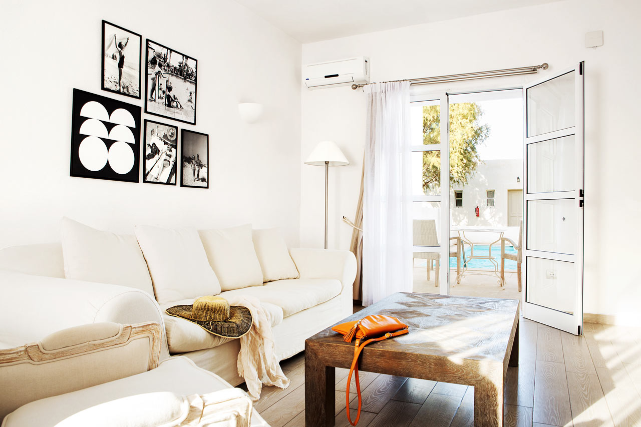 Prime Pool Suite med terrasse mod haven samt privat pool