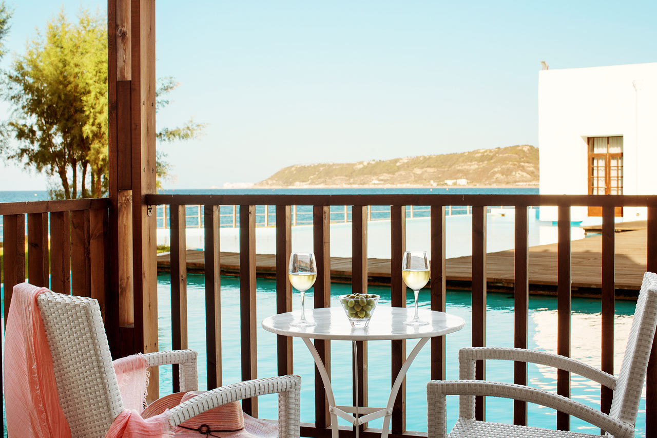 Classic Suite med balkon mod lagunen