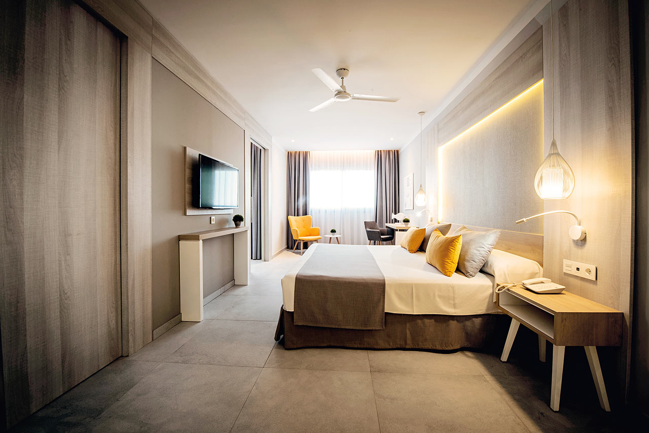 Juniorsuite med direkte pooladgang