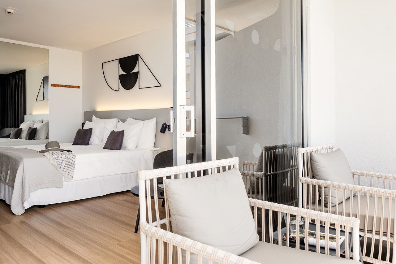 1-værelses Classic Suite med balkon mod poolområdet