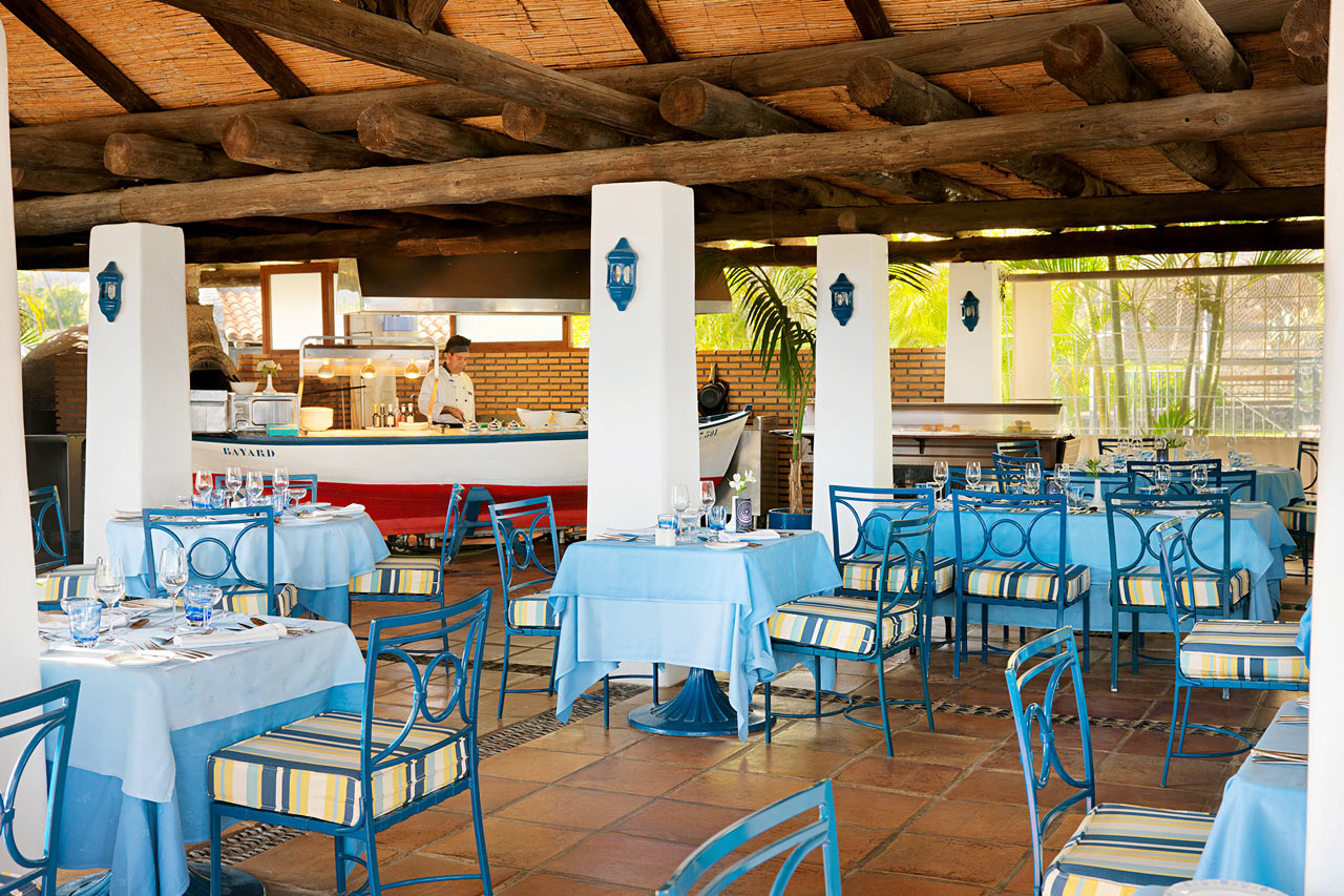 Den italienske a la carte-restaurant ved Laurel Beach Club